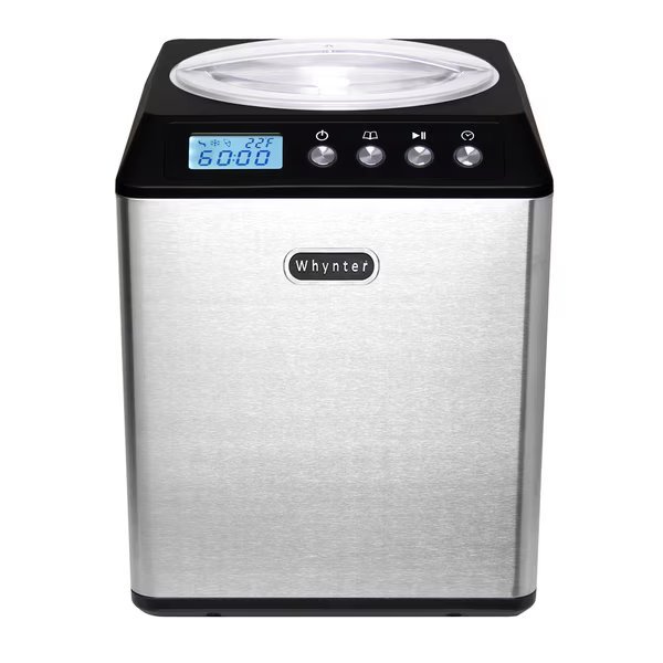 2.1 Qt Upright Ice Cream Maker with Stainless Steel Bowl , Whynter, Mfr#: ICM-201SB